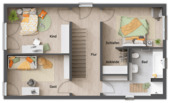 Aura136 - Grundriss Obergeschoss - 