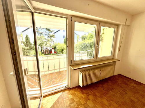 Zimmer 2 EG mit Balkon/Garten - 