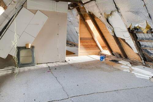 Dachboden - Teilbereich links - 