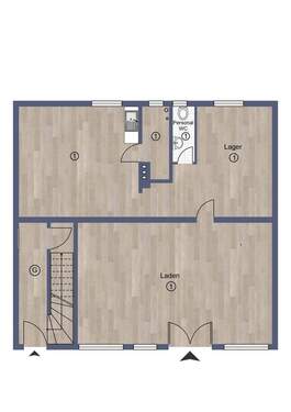 TE1 Gewerbe Erdgeschoss - 