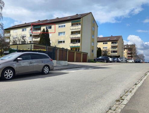 Außenansicht - 3-Zi, ca. 87qm, Etagenwohnung mit Südbalkon, Garage & Stellplatz