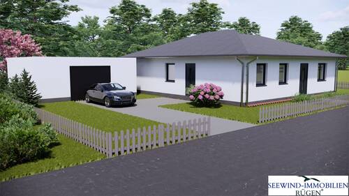 Der hochwertige Bungalow in Lauterbach - Hochwertiger Bungalow mit Garage in ausgezeichneter Lage von Lauterbach auf der Insel Rügen