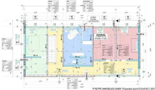 Ausbauplan Obergeschoss - 