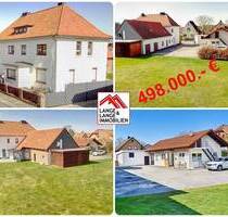 Uetze: 2 Häuser = 3 Wohnungen, 3 Garagen + Carport + potentielles Bauland im Garten