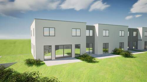 West-Ansicht - Reihenendhaus mit 176,00 m² in Gärtringen zum Kaufen