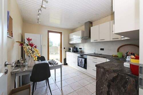 Küche - Ausgang zur Terrasse - Etagenwohnung mit 106,00 m&sup2; in Schorfheide OT Finowfurt zum Kaufen