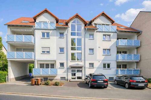 Außenansicht Haus - Perfektes Format für modernes Wohnen - 3 ZKB mit Loggia & Stellplatz in top Lage!