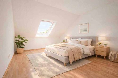 Schlafzimmer I (digital eingerichtet) - 