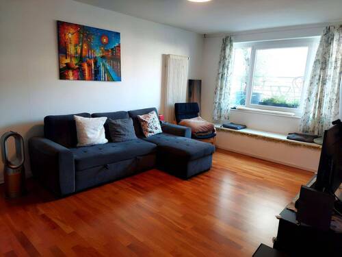 Wohnzimmer - Etagenwohnung mit 104,00 m&sup2; in Stuttgart zur Miete