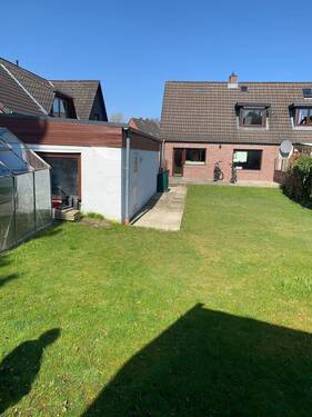 Garten - Doppelhaushälfte mit 85,00 m&sup2; in Eckernförde zum Kaufen