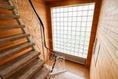 Treppenhaus mit Glasbausteinen - 