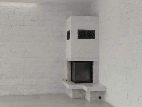 Erdgeschoss Wohnzimmer Kamin - 