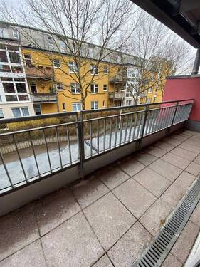 Balkon - 2 Zimmer Etagenwohnung zur Miete in Erfurt