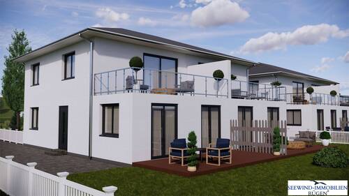 Das schöne Doppelhaus in Lauterbach - *NEUBAU* Doppelhaushälfte in Lauterbach - Exklusives barrierefreies Wohnen mit Blick zum Wasser