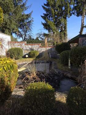 Grundstück mit kl. Teich - 4 Zimmer Doppelhaushälfte zum Kaufen in Wolgast