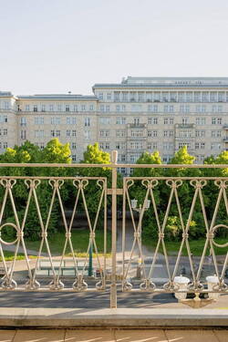 Ausblick vom Balkon - 