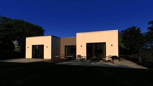 Ansicht Garten - 3 Zimmer Bungalow in Hahnstätten