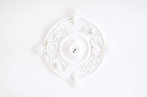 Detailansicht Stuckrosette - 