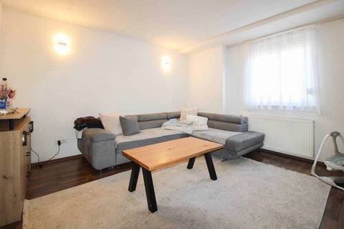 Wohnzimmer Bild 1 - Doppelhaushälfte mit 76,10 m&sup2; in Pfalzgrafenweiler zum Kaufen