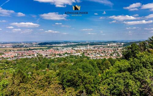 Ausblick vom Grundstück - Ein Ort voller Möglichkeiten - Wohnen undoder Arbeiten inmitten von Ruhe, Natur mit Ausblick!