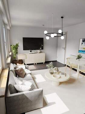 Wohnzimmer - Schnucklige Wohnung in Rielasingen-Arlen