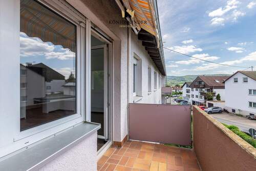Balkon mit Weitblick - 