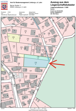 Katasterauszug - 