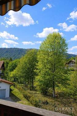 Balkon - 4 Zimmer Etagenwohnung in Bischofswiesen