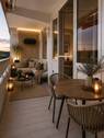 Balkon Einrichtungsbeispiel - 