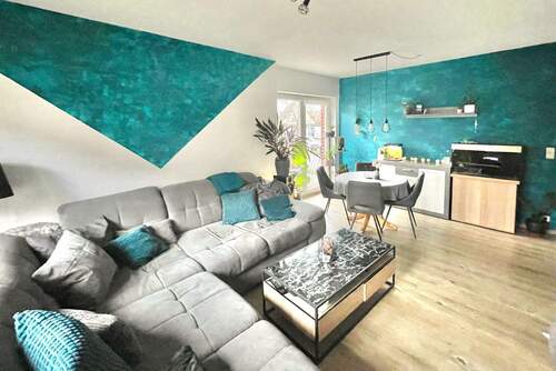 Wohnzimmer - 3 Zimmer Etagenwohnung zur Miete in Stade