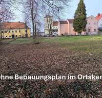 Grundstück ohne Bebauungsplan im Ortskern von Ering
