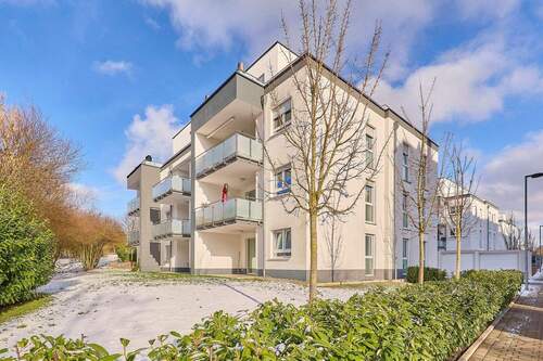 Außenansicht - Traumhafte Eigentumswohnung im Fliegerviertel! Neuwertig, hochwertig, energieeffizient!