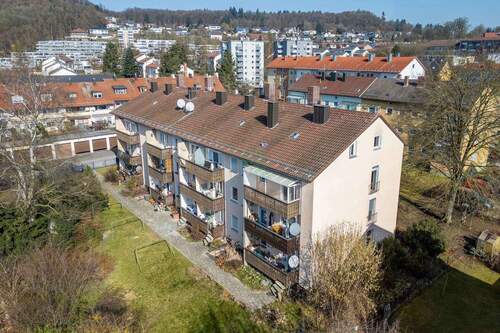 Luftbild - Etagenwohnung mit 29,00 m&sup2; in Amberg zum Kaufen