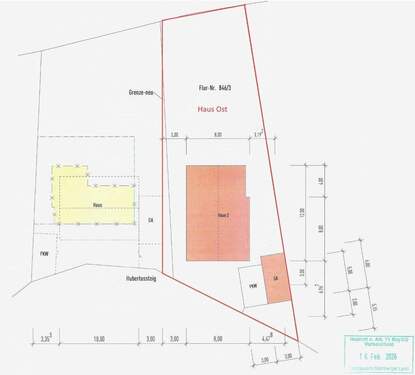 Lageplan Haus Ost-1 - Grundstück in Hersbruck zum Kaufen