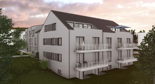 Außenansicht - Etagenwohnung mit 69,50 m² in Donzdorf zum Kaufen