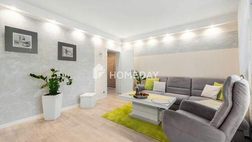 Wohnzimmer 2 - 3 Zimmer Etagenwohnung in Mülheim an der Ruhr