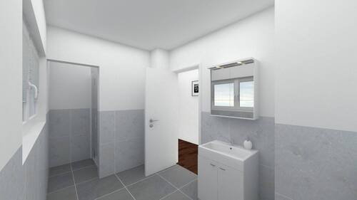 Badezimmer - Etagenwohnung mit 107,50 m² in Achim zum Kaufen