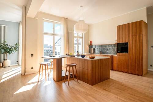 Offene Küche - 4 Zimmer Etagenwohnung in Berlin