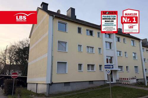 Hausansicht - Ruhig gelegene vermietete Etagenwohnung