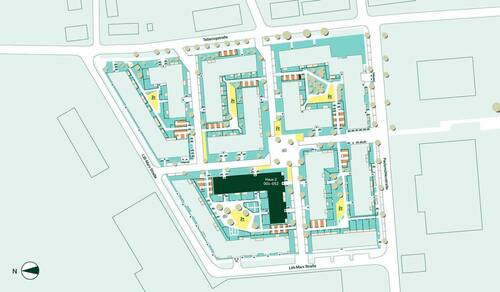 Lageplan der Eigentumswohnungen - 