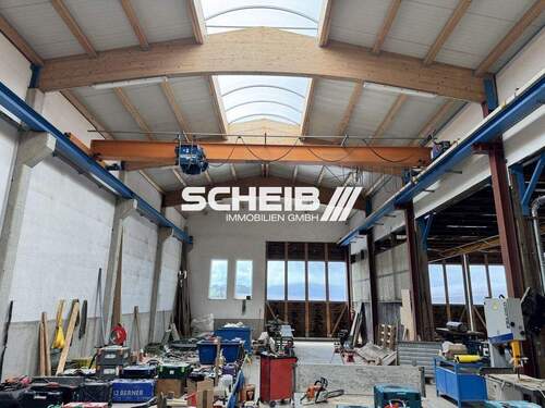 Halle komplett freigespannt - 