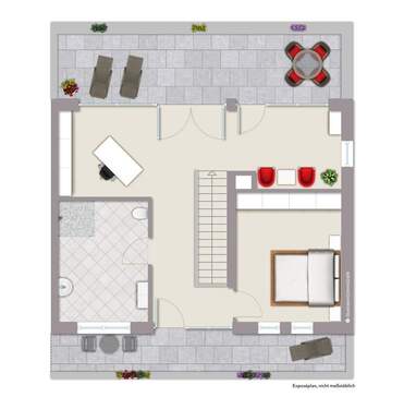 Dachgeschoss Wohneinheit 2 - 