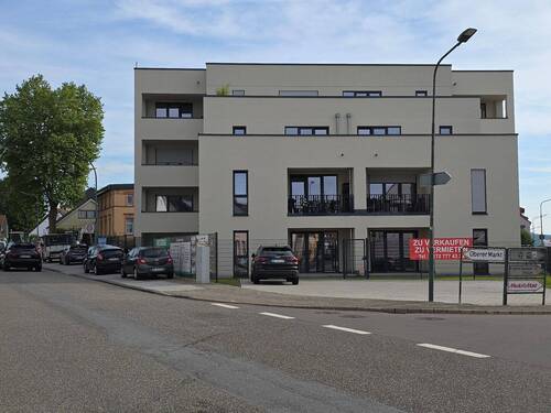 Rückansicht - fertiggestelltes Mehrfamilienhaus in 66538 Neunkirchen (City)