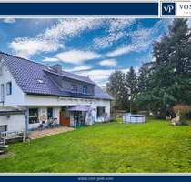 Traumhafte Aussichtslage am Feld- und Waldrand: Vermietetes 2-Familienhaus mit Doppelgarage+ Stellpl - Weilrod Rod an der Weil