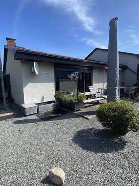 Terrasse - Doppelhaushälfte mit 105,00 m&sup2; in Flensburg-Mürwik zum Kaufen
