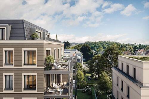 Visualisierung Balkon - Quartier am Waldschlösschen - 382.312,00&nbsp;EUR Kaufpreis,