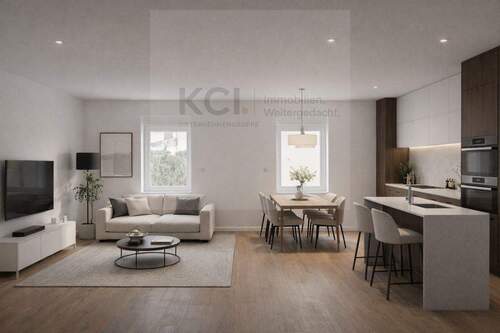 Virtuelles Staging - Modernes Loft-EG in Immenhausen - energetisch kernsaniert, 64 qm, Fußbodenheizung & City-Lage