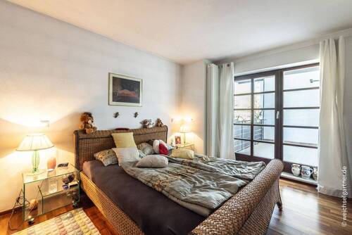 Das Schlafzimmer mit Loggia - 