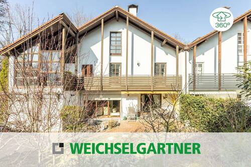 Im Alleinauftrag - Einfamilienhaus mit Einlieger-Dachstudio und herrlichem Südgarten am Isarhochufer