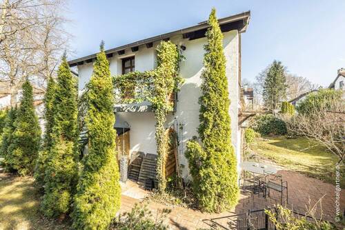 Die Westseite des Hauses - 